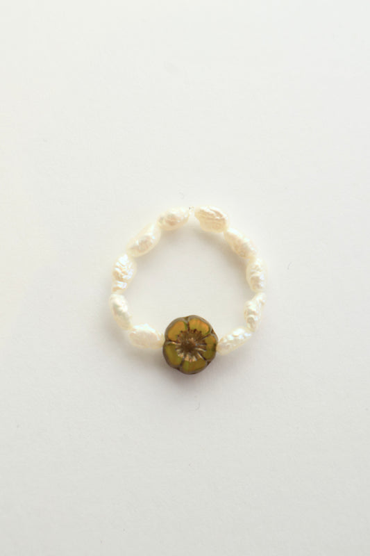 Wildflower Pearl Ring