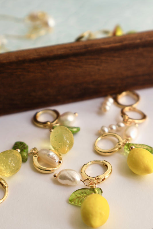Lemonade Loop Earrings