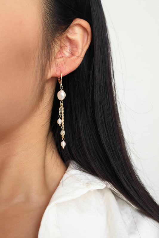 Colette Pearl Drop Earrings
